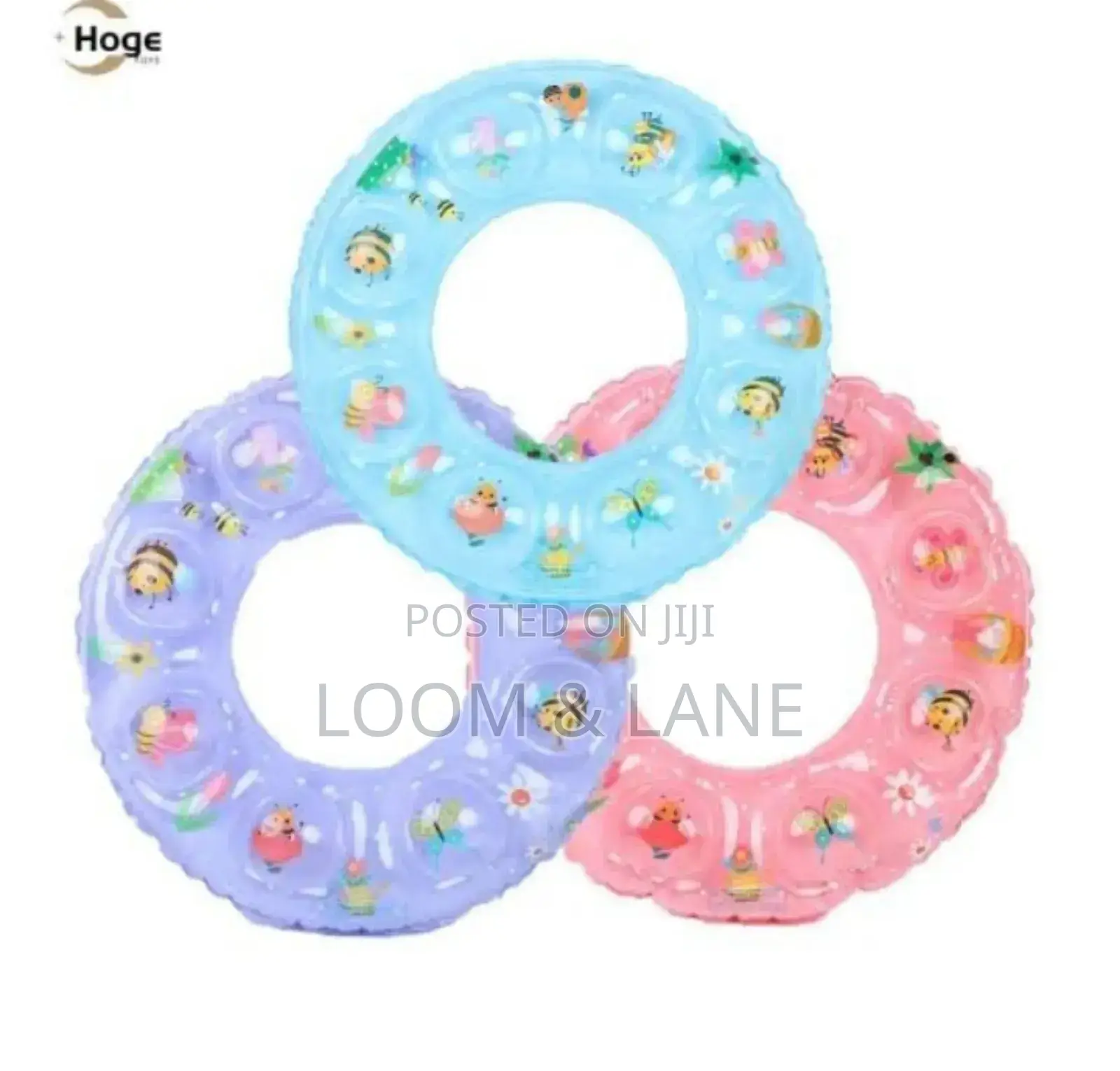 Thickened PVC Double Layer Swimming Ring