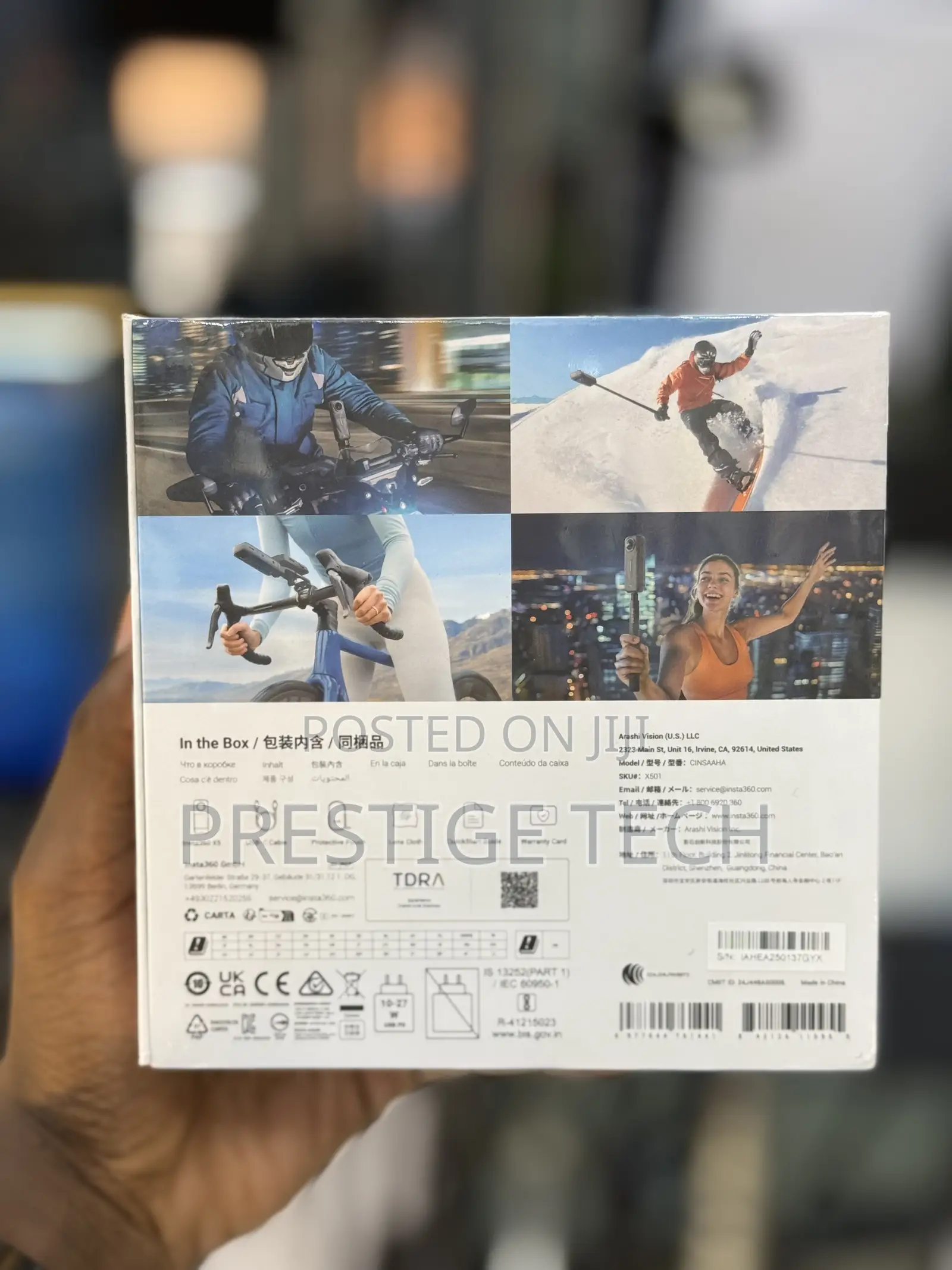 Insta360 X5 8k 360 Action Camera All Angles