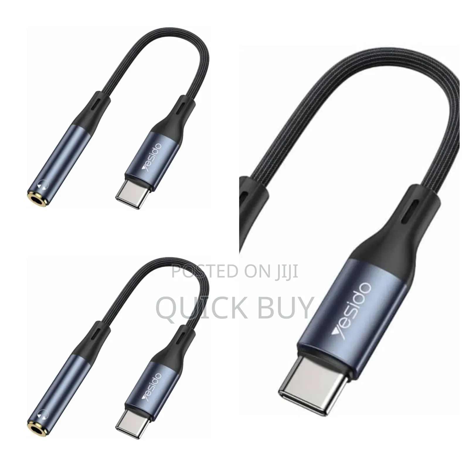 Yesido Type C Headphone Audio Jack To Aux Connector