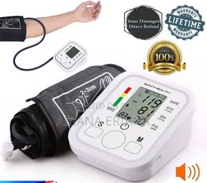 Photo - Automatic Digital Blood Pressure Monitor, White