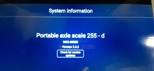 Portable Axle Scale 255-D