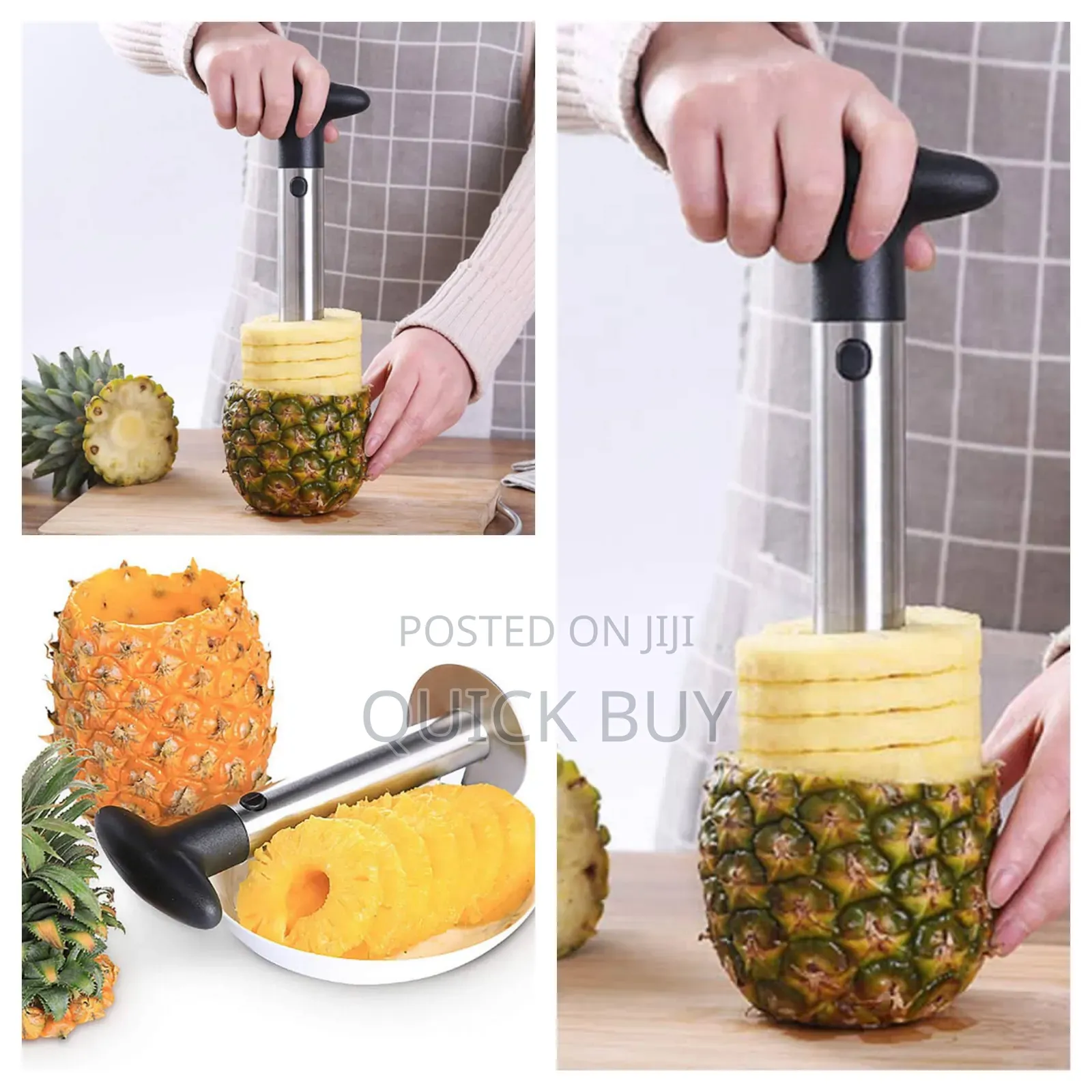 New Stainless Steel Pineapple Core Remover
