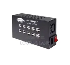 Usb-20d 20-Port Usb Charging Station
