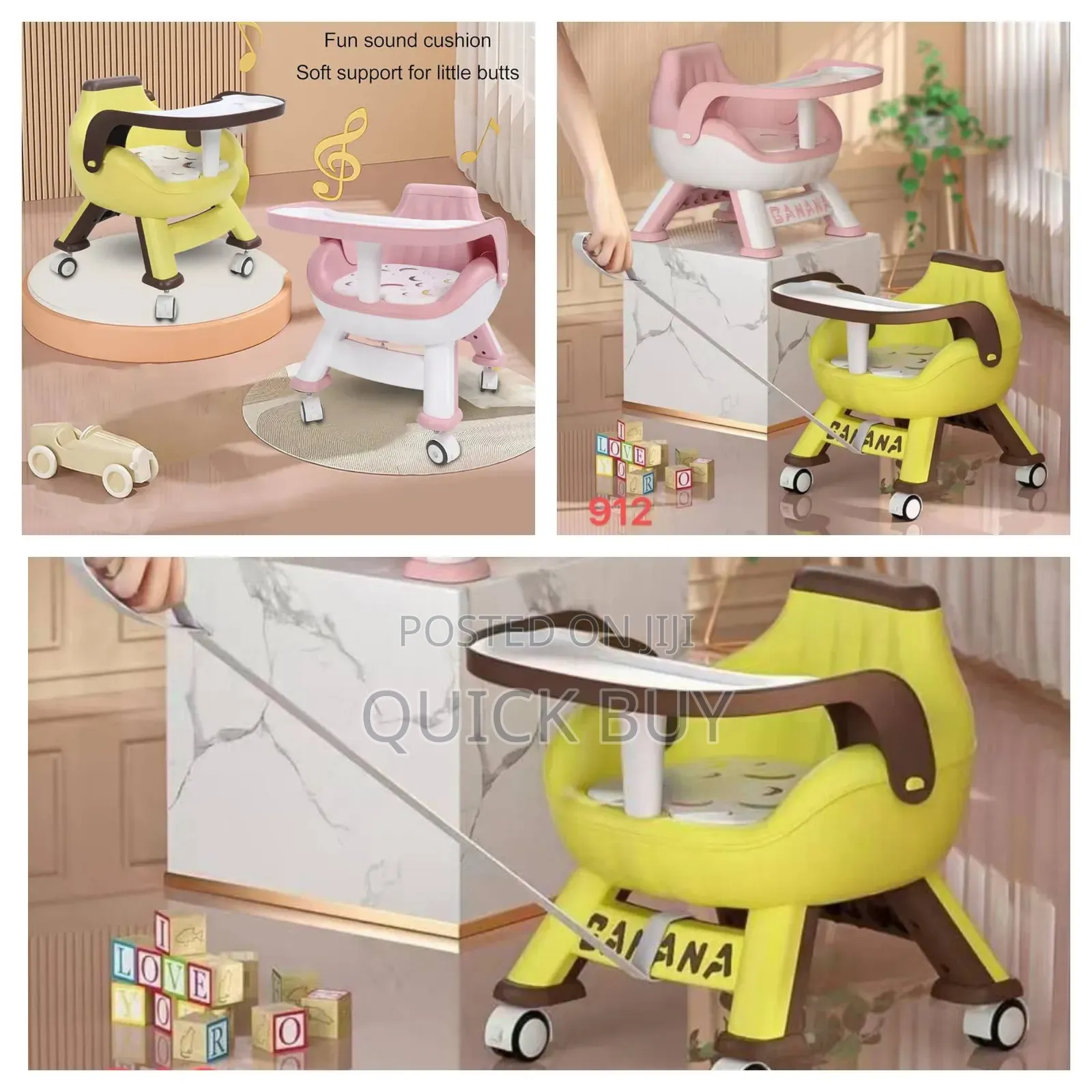 New Toddler Floor Feeding Chair