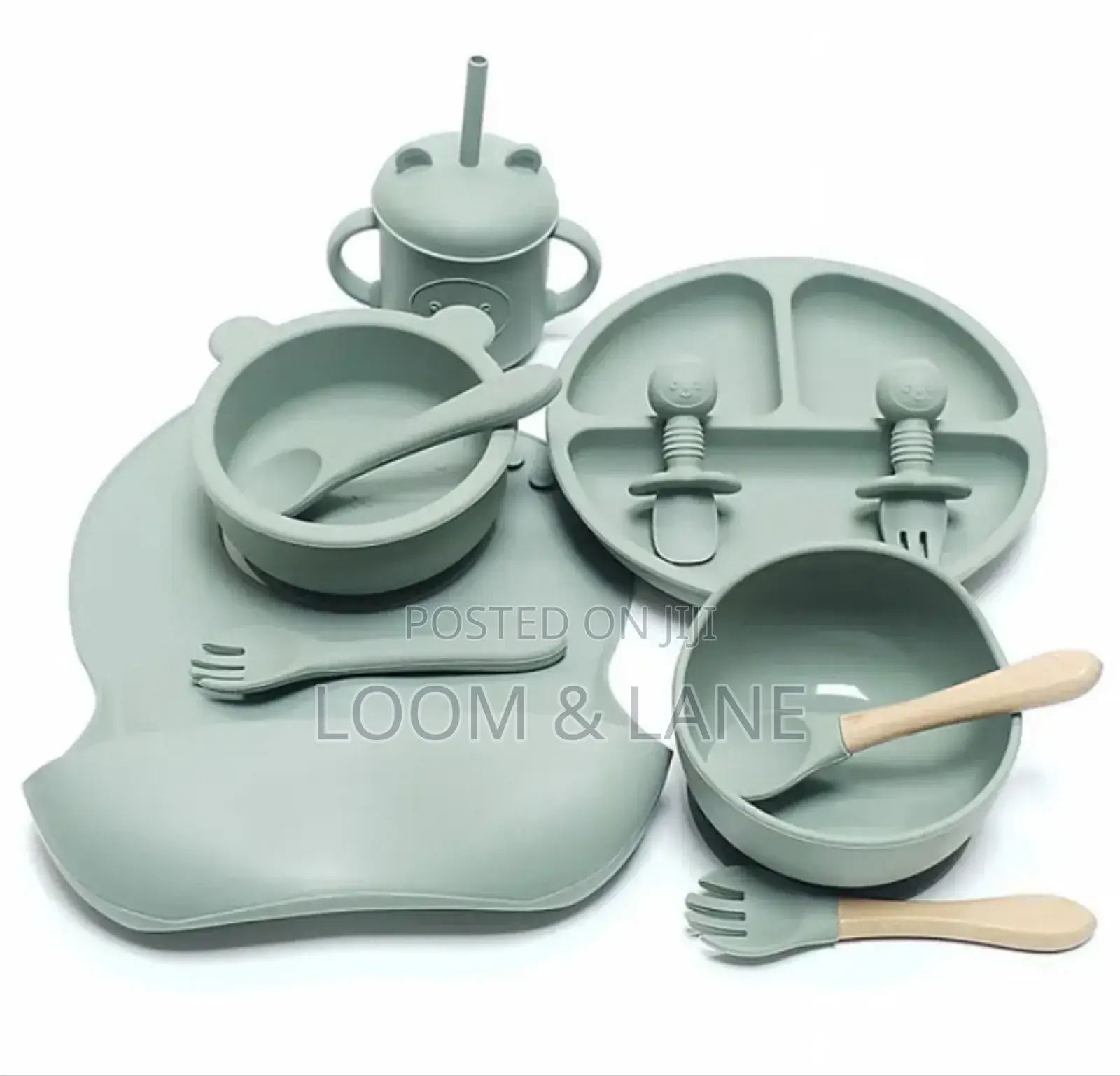 Baby Silicon Feeder Set