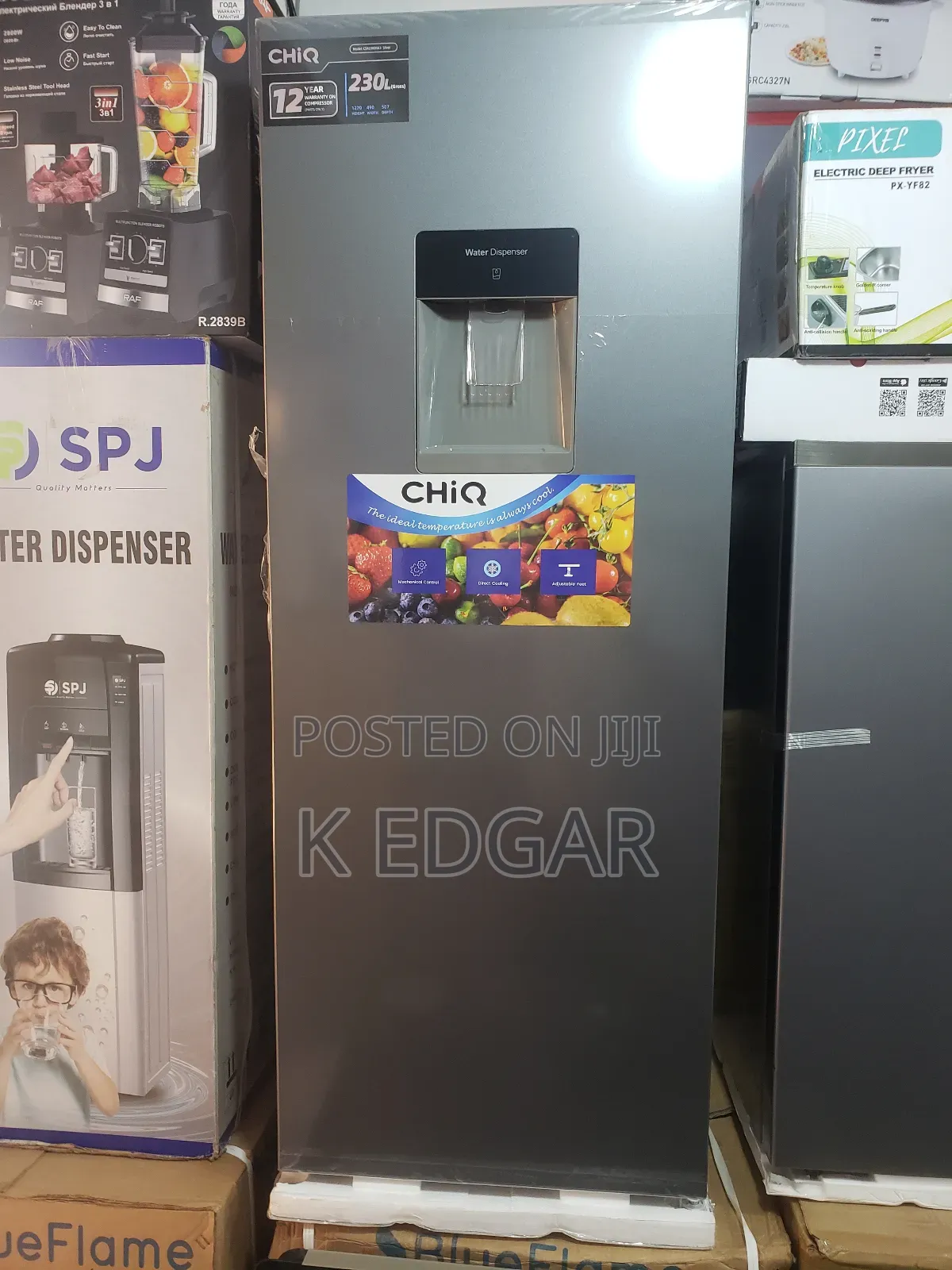 Chiq 230 Litres Hisense Refrigerator With Dispenser