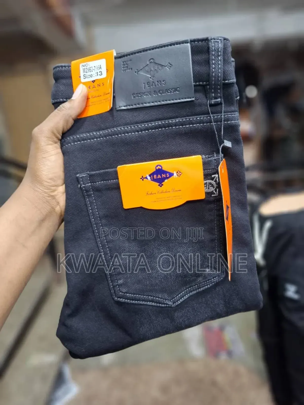 Mens Fashion Jeans Straight Stretch Comfortable Breathable