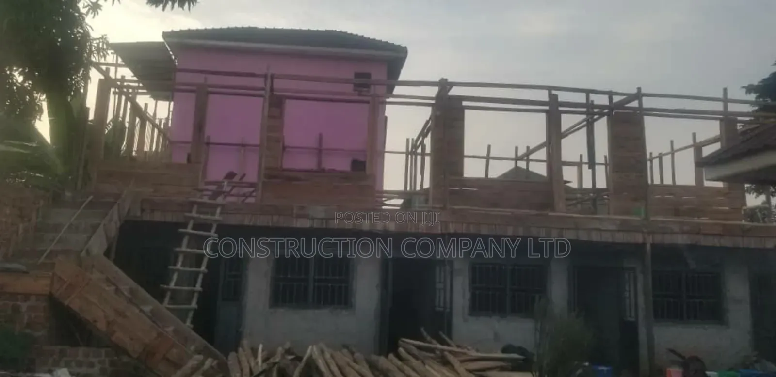 Wooden House Building