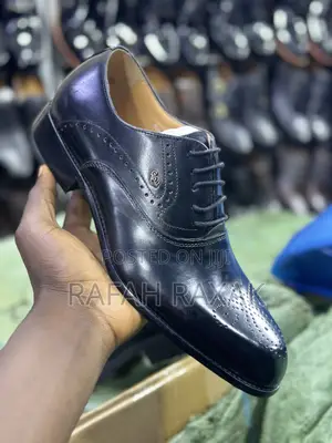 Men’S Black John Foster Formal/Gentle Shoes