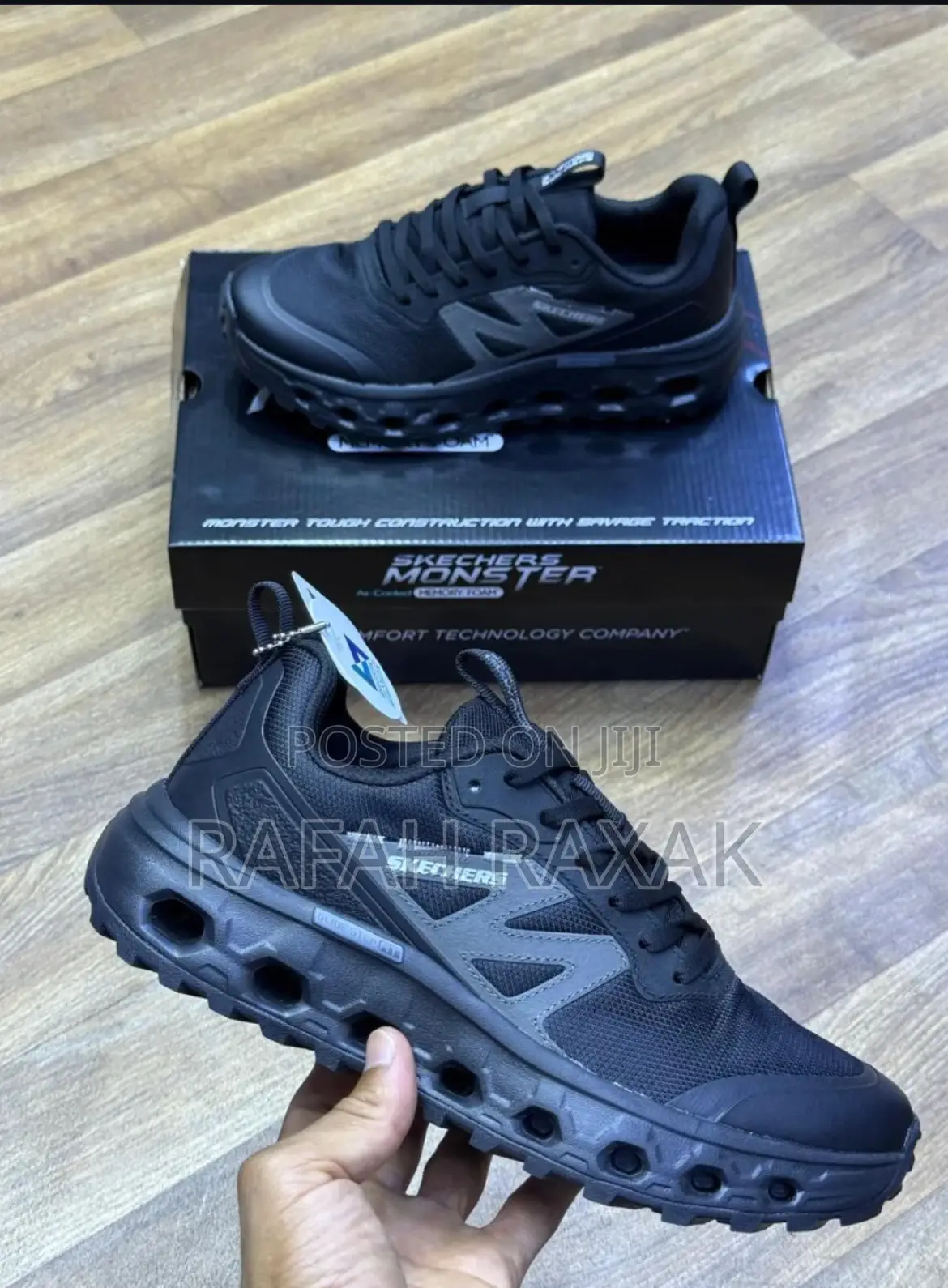 Original Men’S Black Skechers Glide Step Sneakers