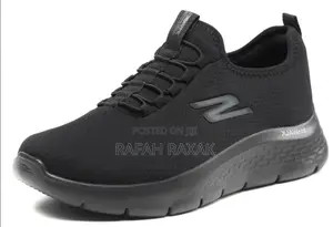 Men’S Triple Black Skechers Go Walk Flex Light Sneakers