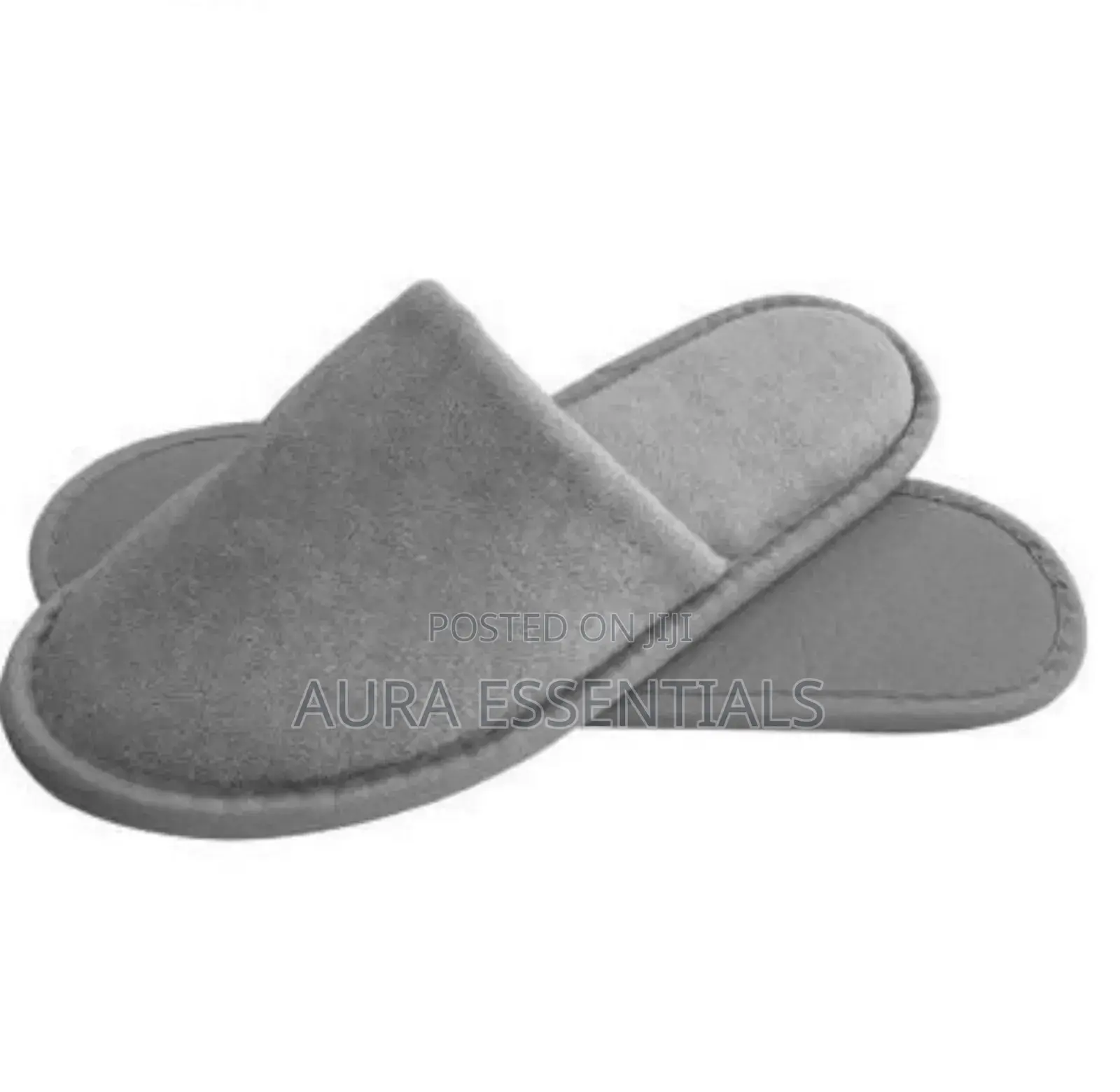 Terry Closed Toe Indoor Slippers