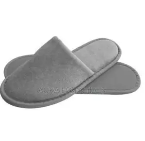 Terry Closed Toe Indoor Slippers