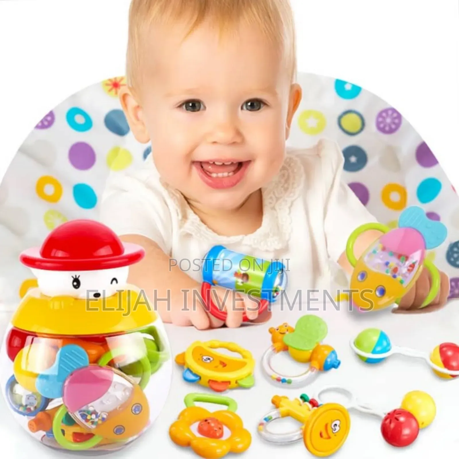 Baby Rattles 0-6 Months,Infant Toys for Babies 6-12 Months