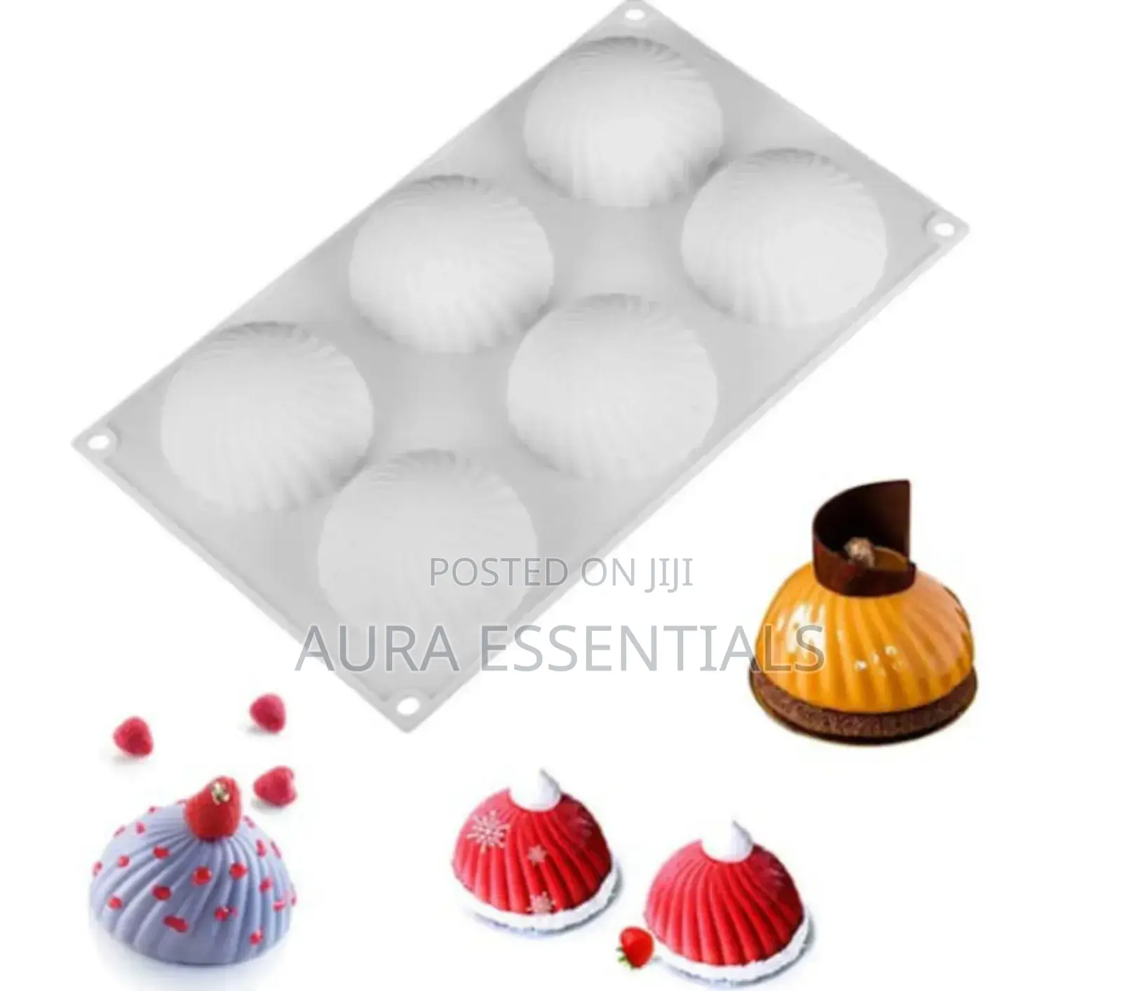 3d Silicone Molds for Mousse Cake Chocolate Swirls