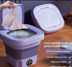 New 8l Foldable Mini Washer Machine and Drain Basket