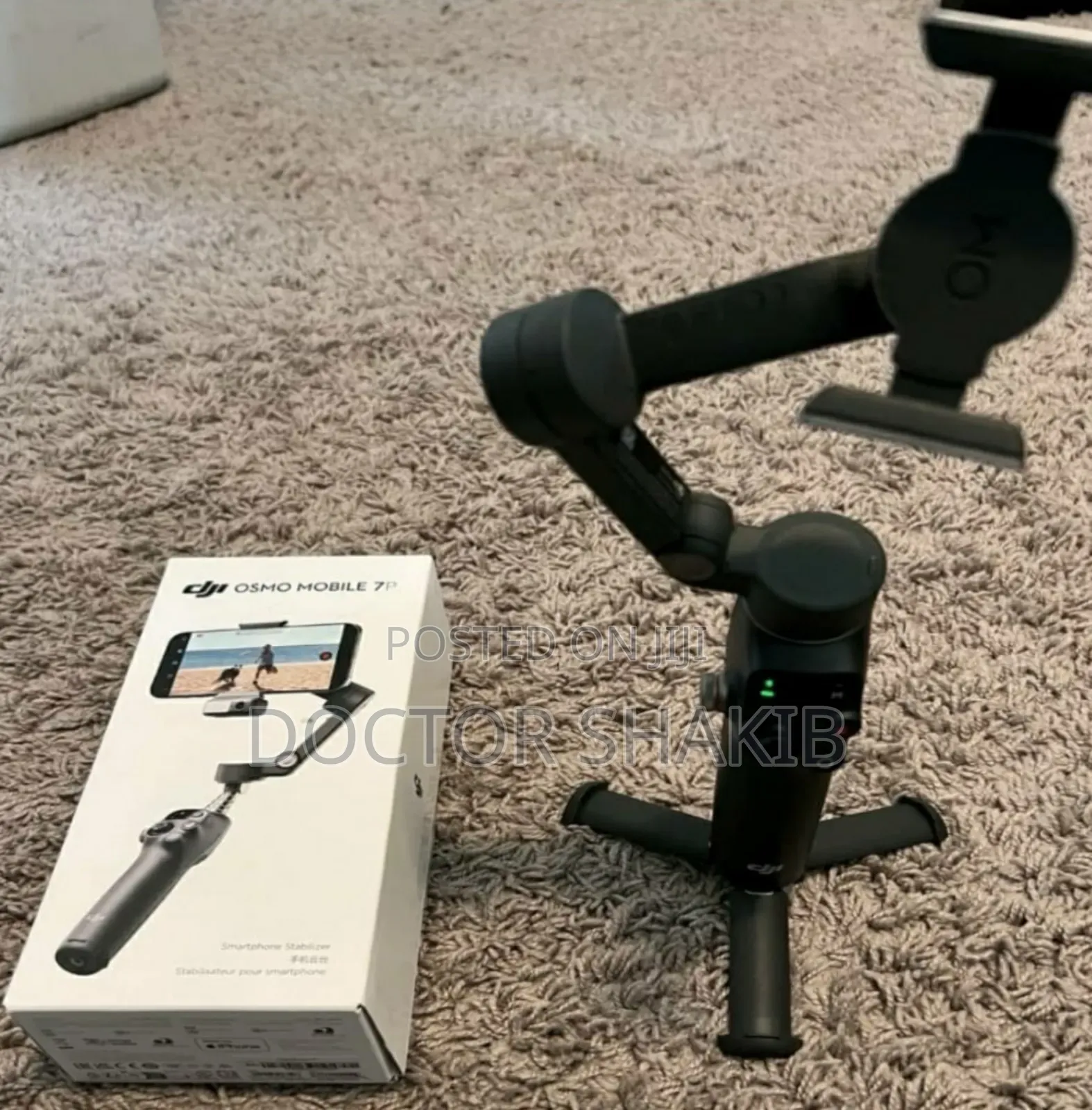 New Dji Osmo Mobile 7p Gimbal Stabilizer for iPhone, Android