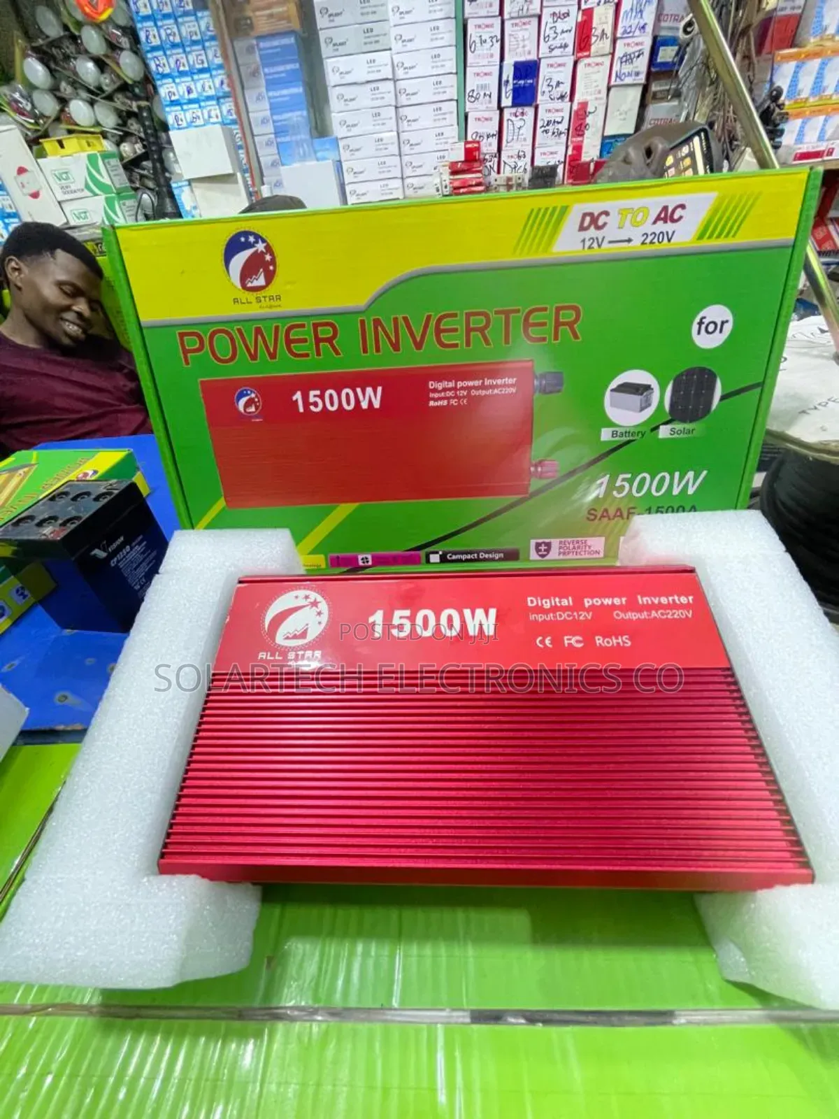 1500w Original All Star Solar Power Inverter Vwah