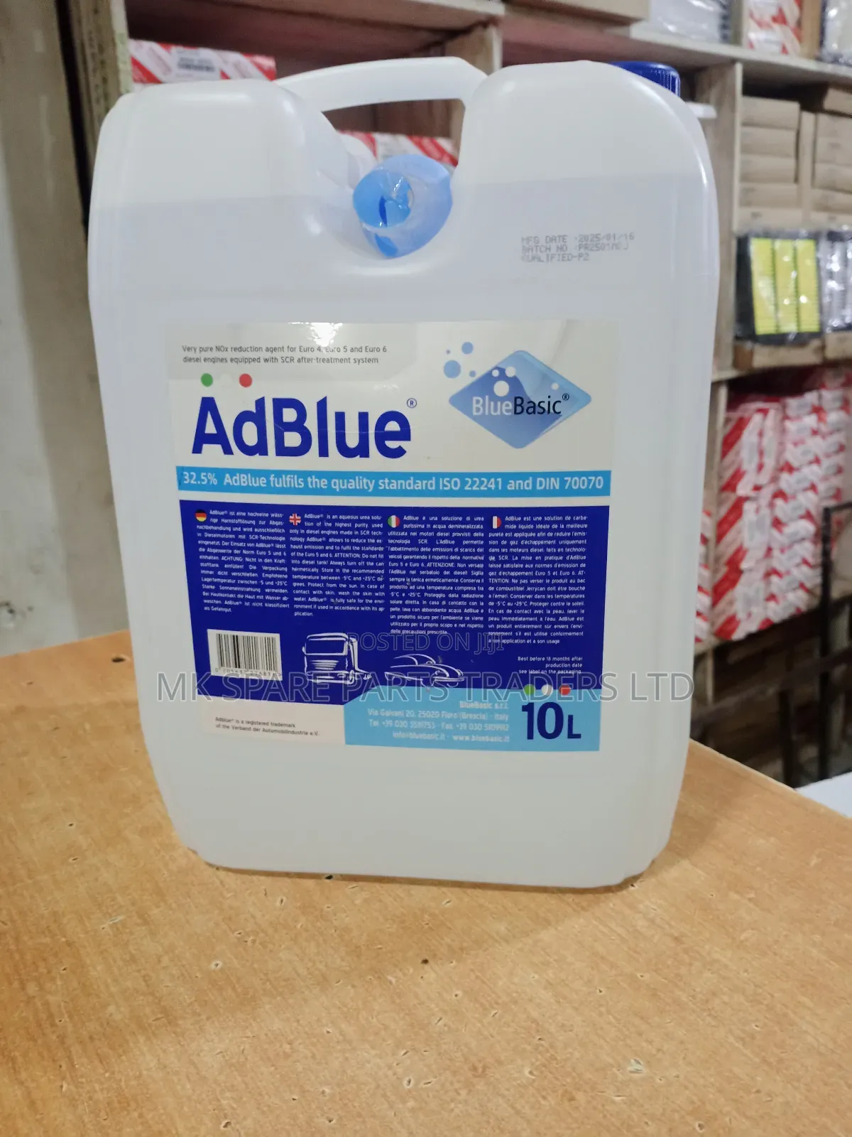Adblue / Hard Blue for Diesel Cars