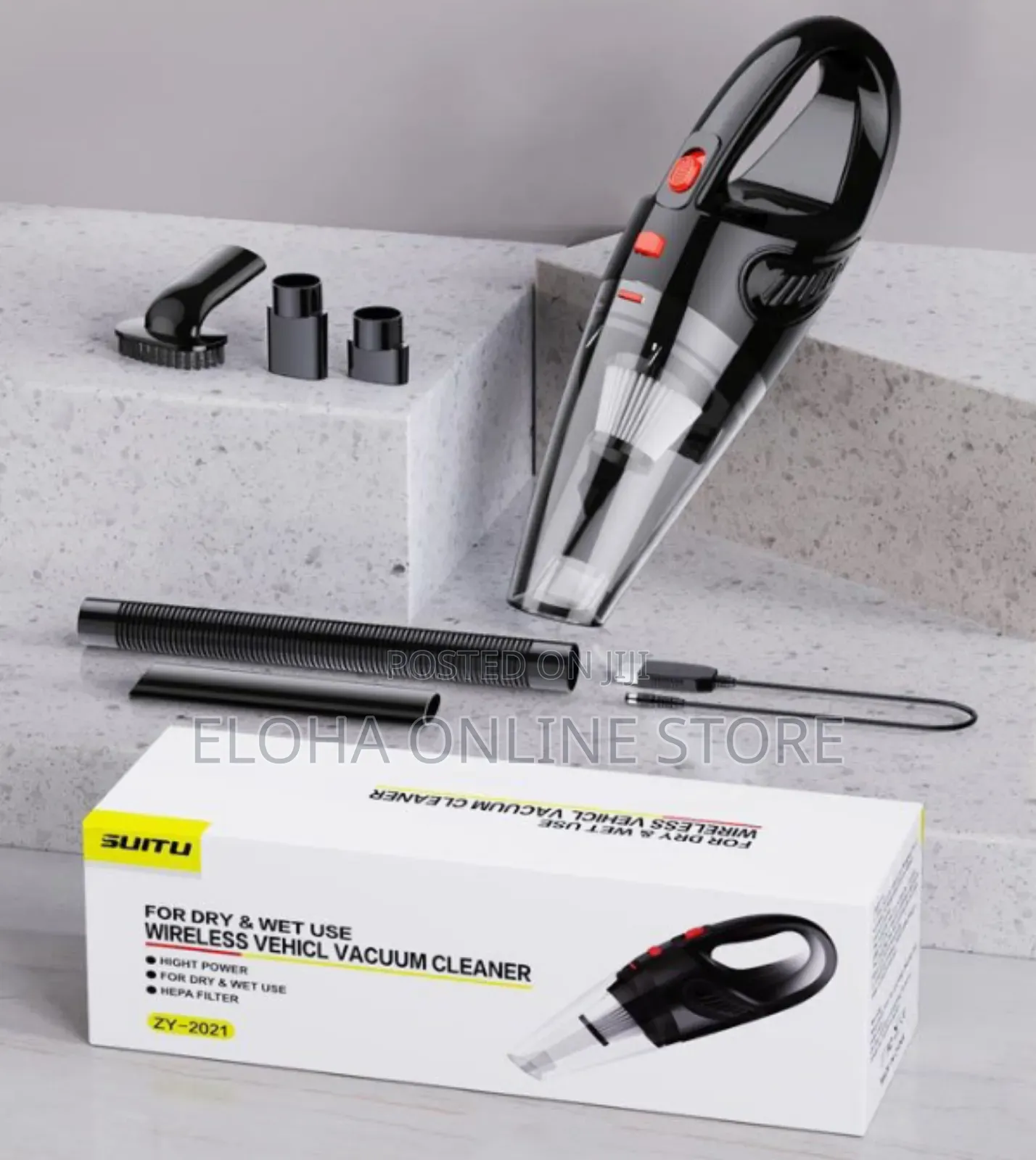 Portable Rechargeable Car and Home Vaccum Cleaner and Blower