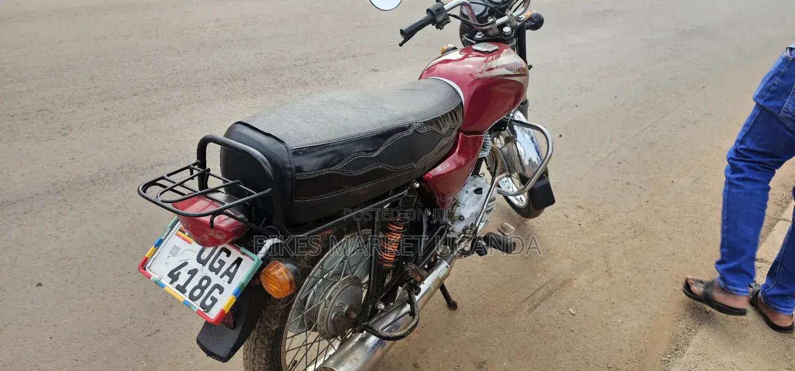 Bajaj Boxer 2024 Red