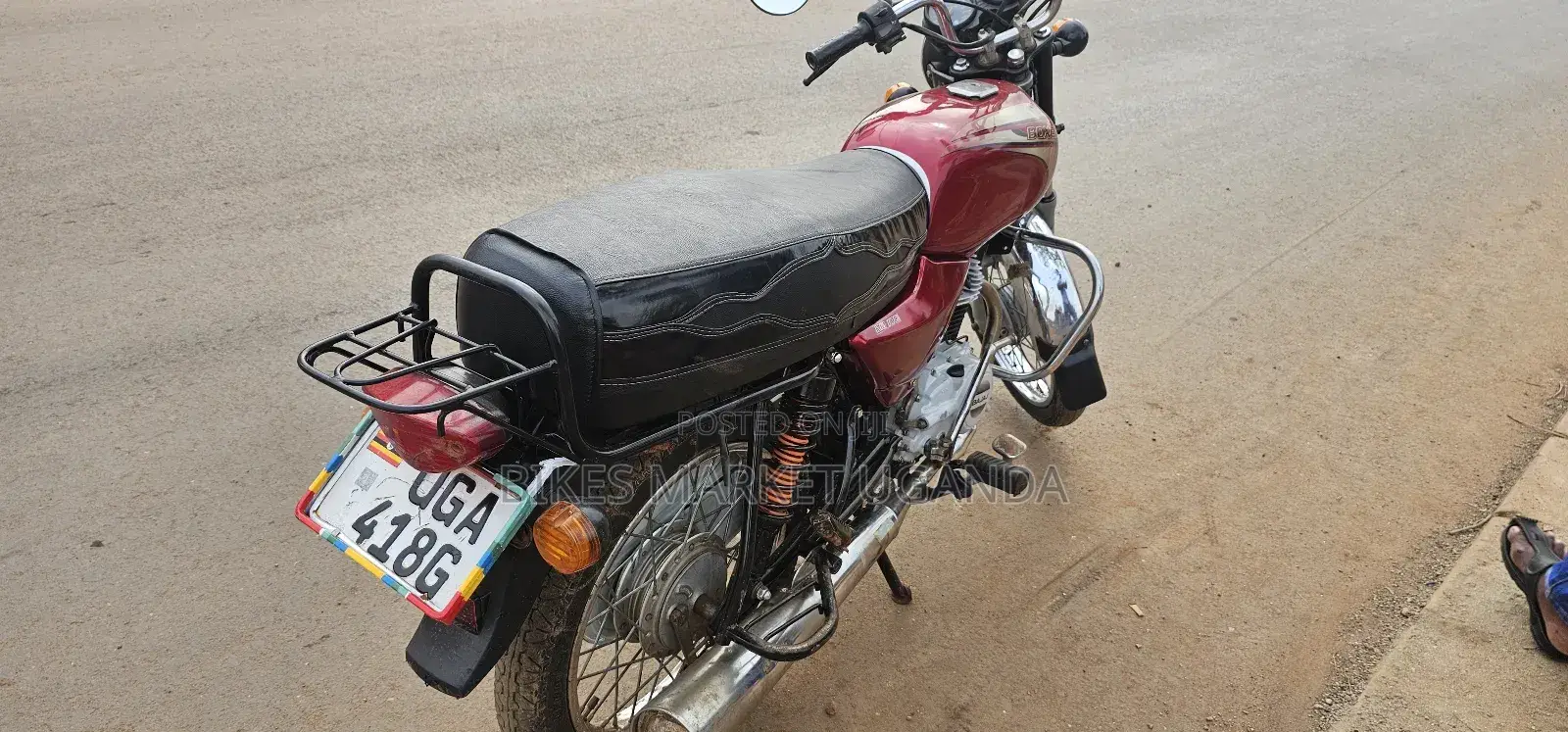 Bajaj Boxer 2024 Red