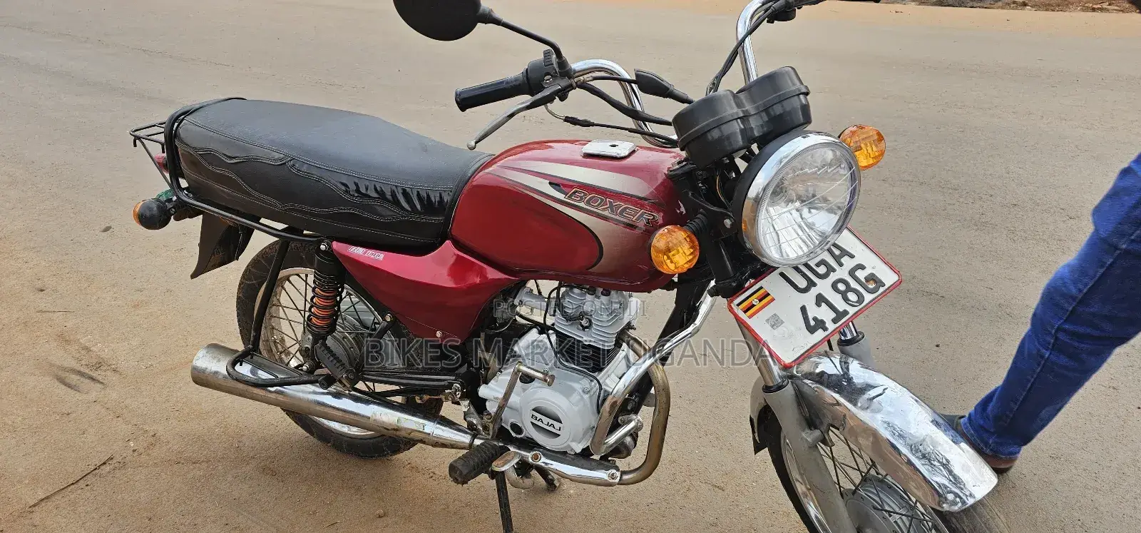 Bajaj Boxer 2024 Red