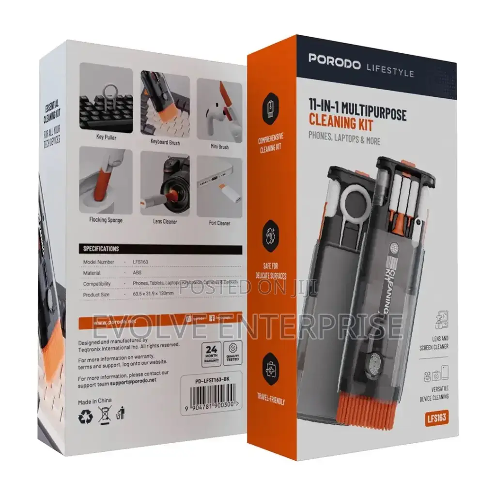 Porodo Multifunctional Cleaning Kit
