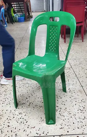 Chrome Armless Green Plastic Chairs Plastic Chairs