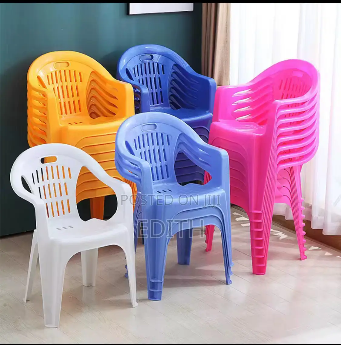 Plastic Armed Chairs