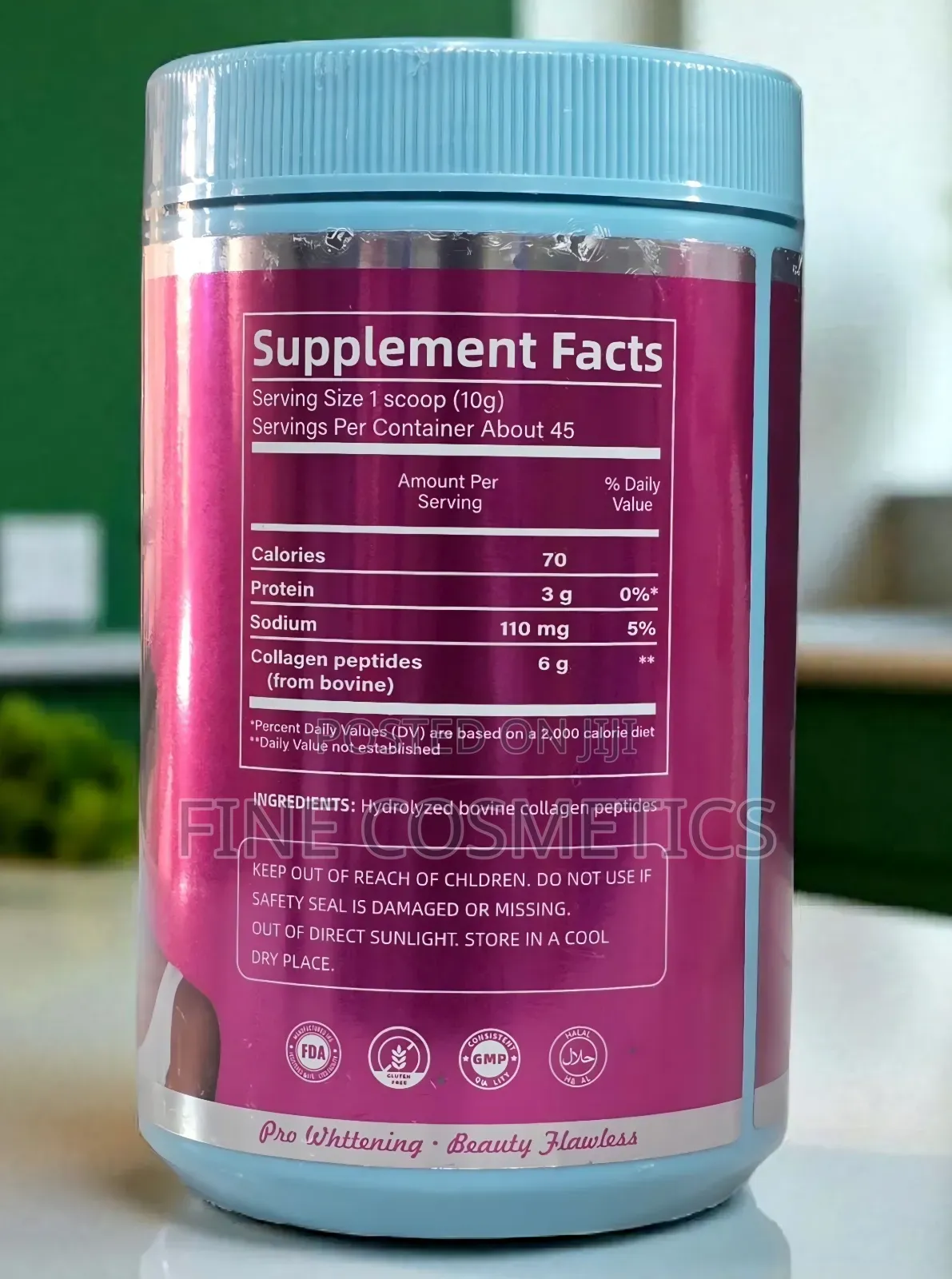 Skin Whitening Collagen Powder | Anti-aging With Vitamin C