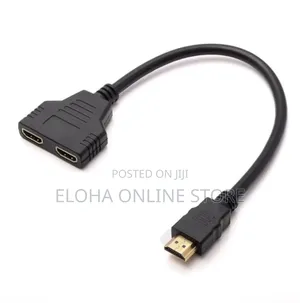 Photo - Hdmi Splitter Cable Brand New Black
