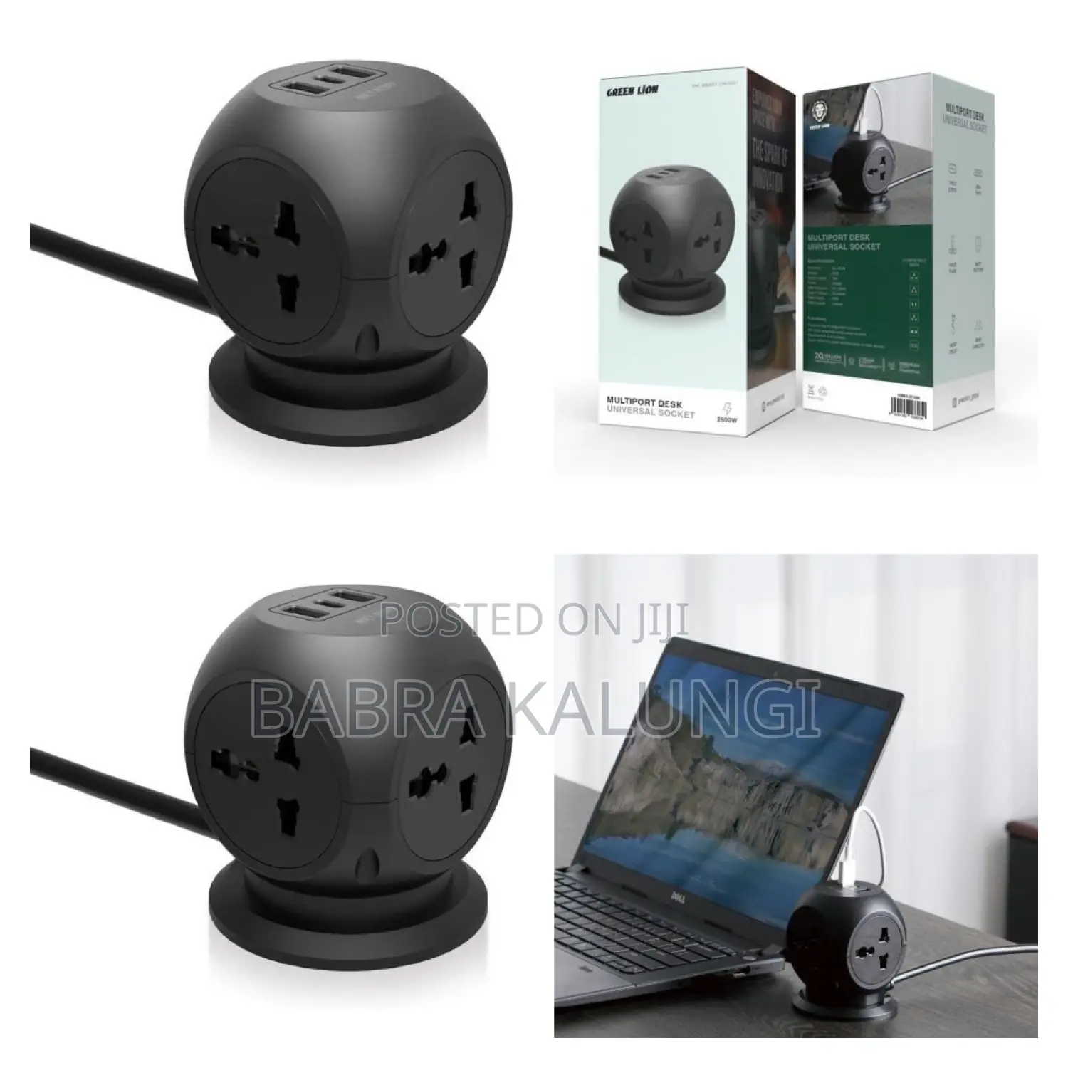 Green Lion Table Socket