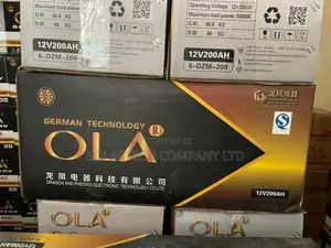 200ah Durable Ola German Technology Solar Battery Zoka