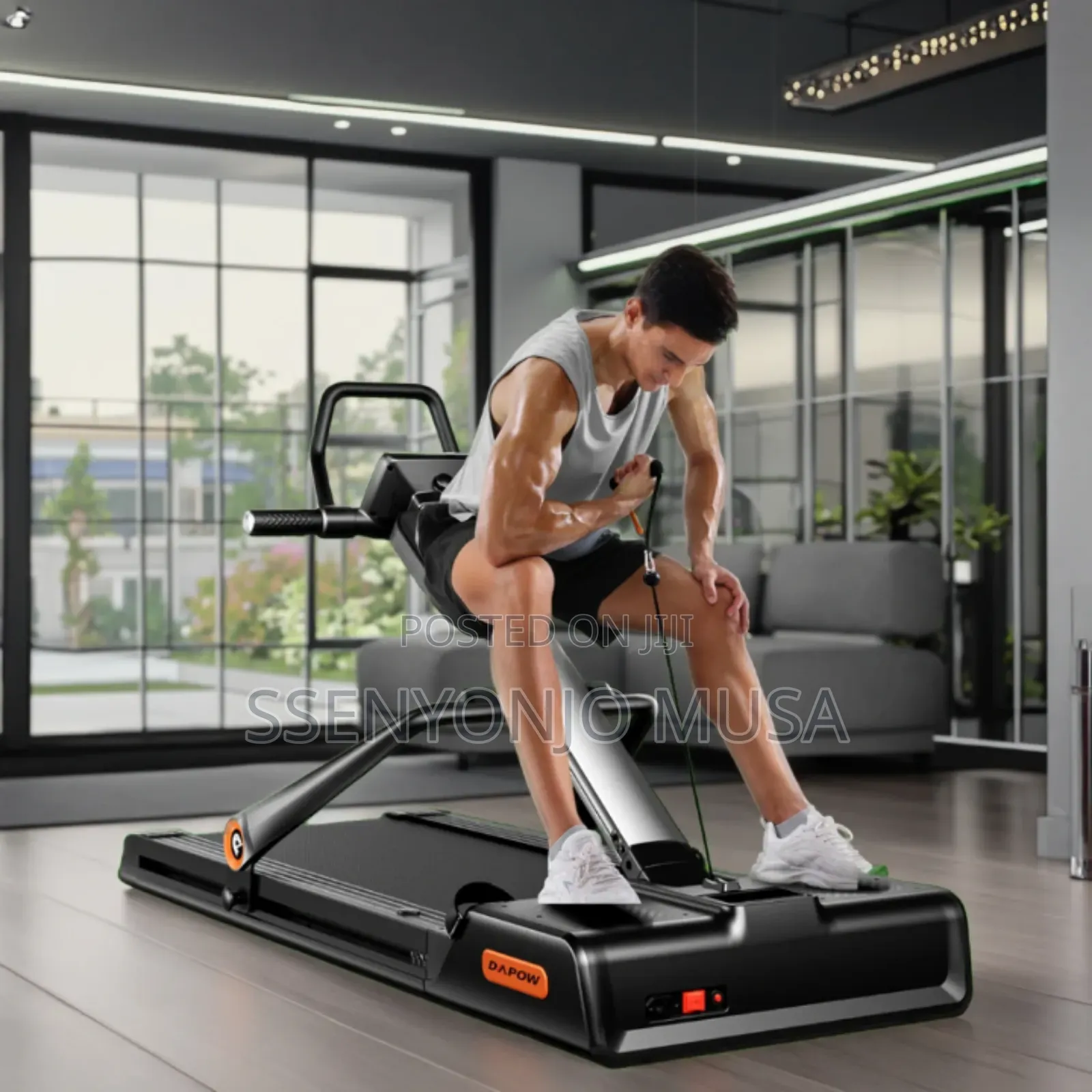 Portable 4-in-1 Multifunctional Fitness Home Treadmill