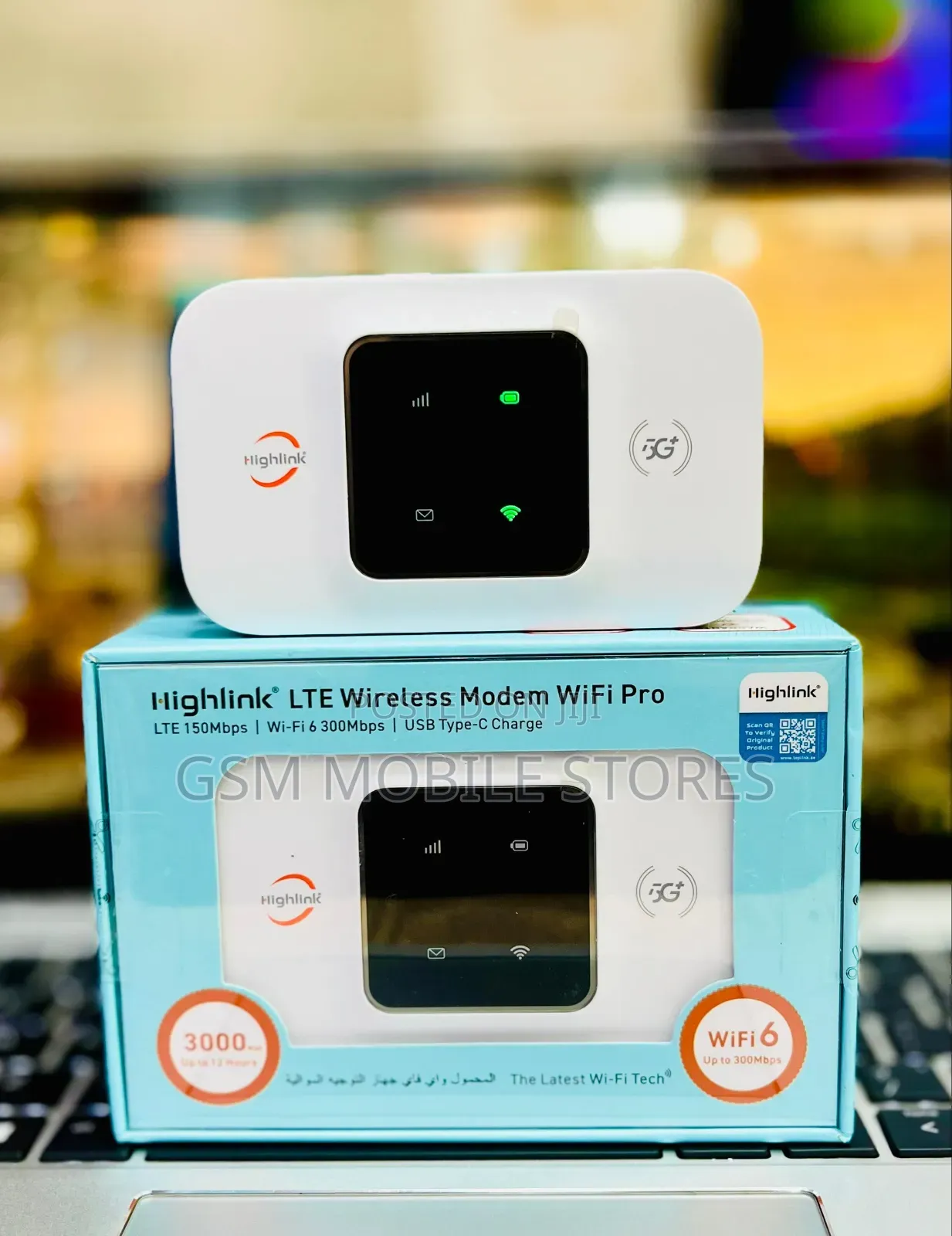 New Hi-Link 4g/5g Lte 150mbps Wifi Pro 3000mah Big Battery