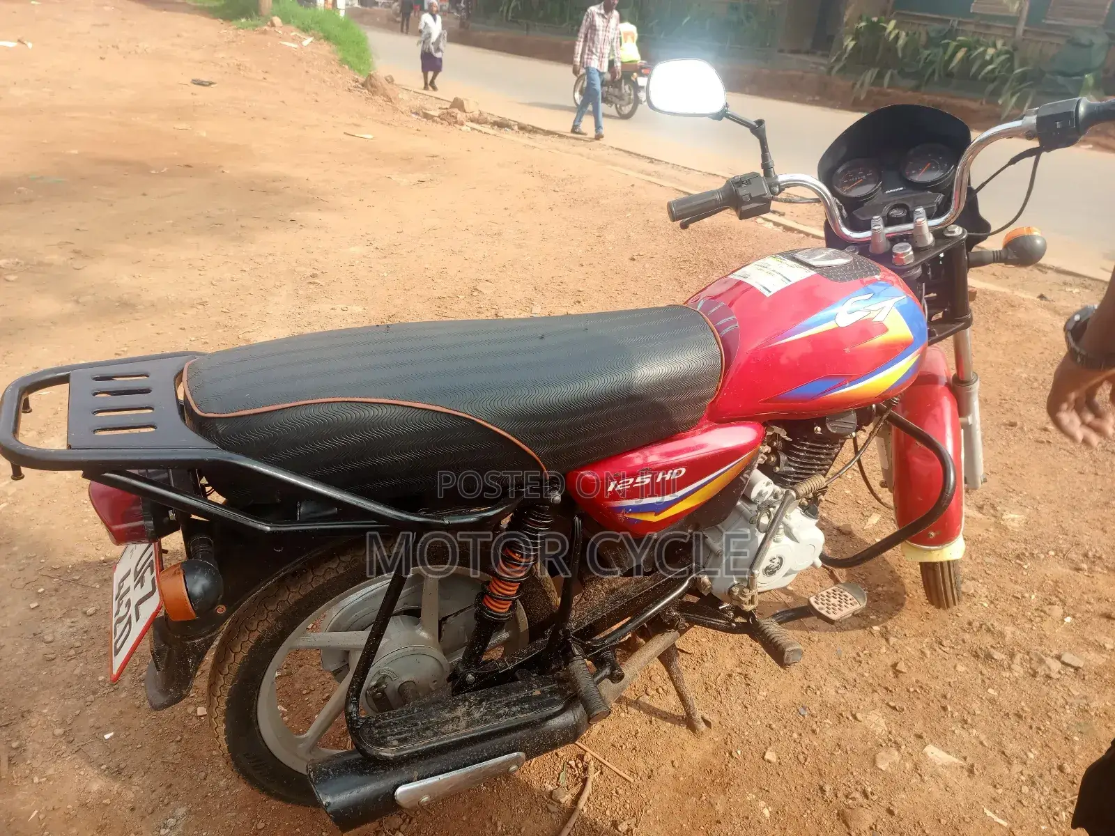 Bajaj Boxer 125 2023 Red