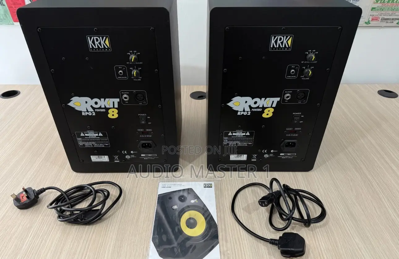 Krk 8 Studio Speakers
