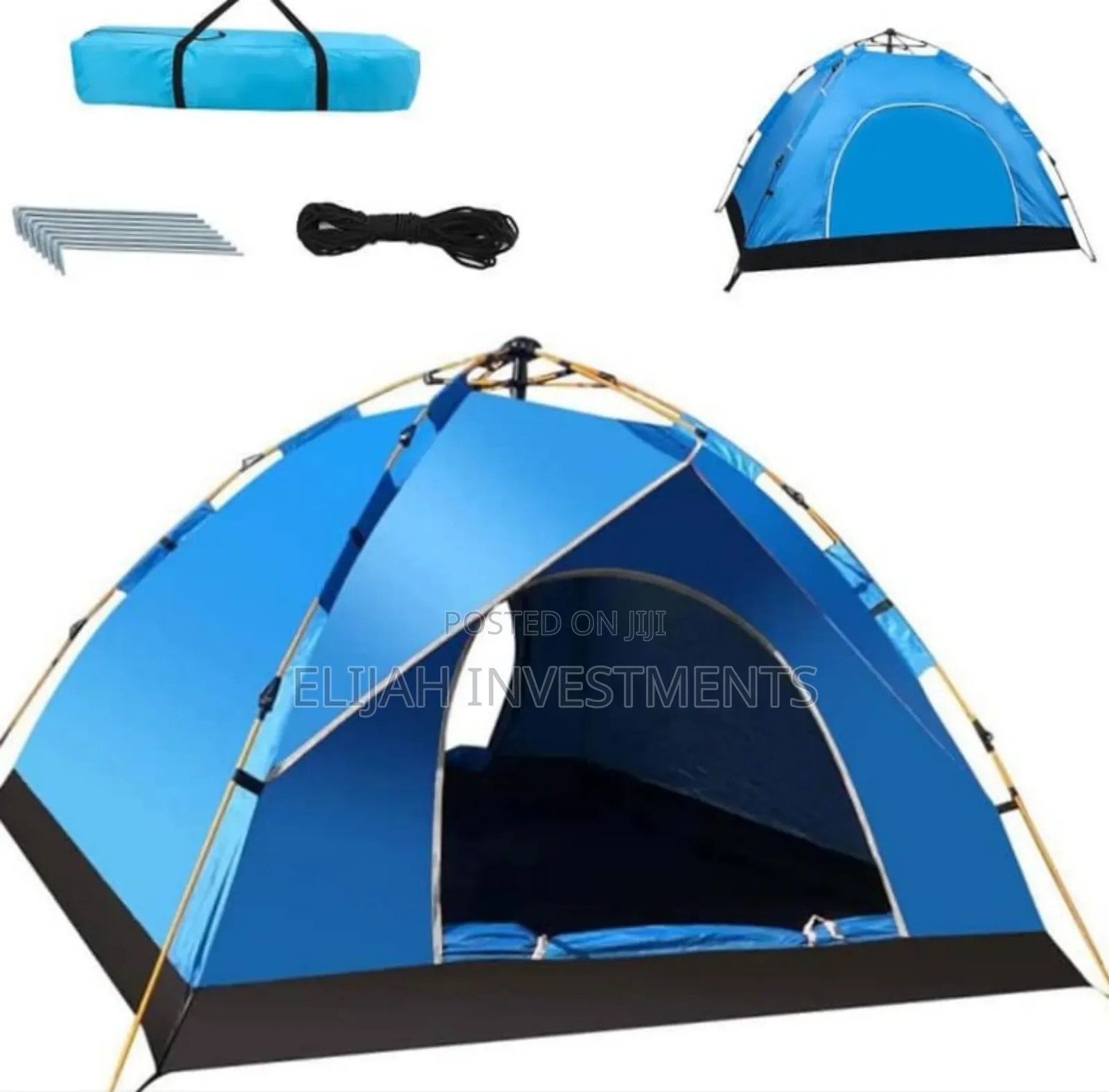Lightweight Camping Tent 4-6 Person Color Varies