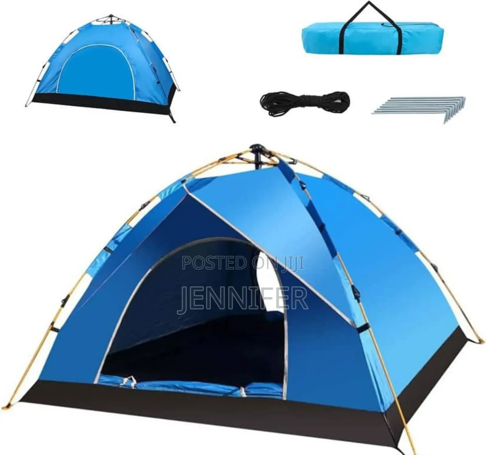 Lightweight Camping Tent 4-6 Person Color Varies