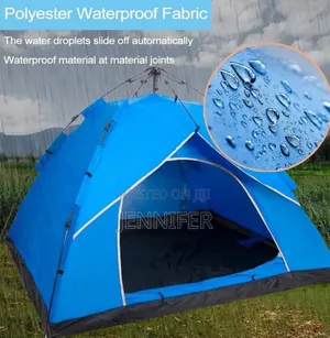Lightweight Camping Tent 4-6 Person Color Varies