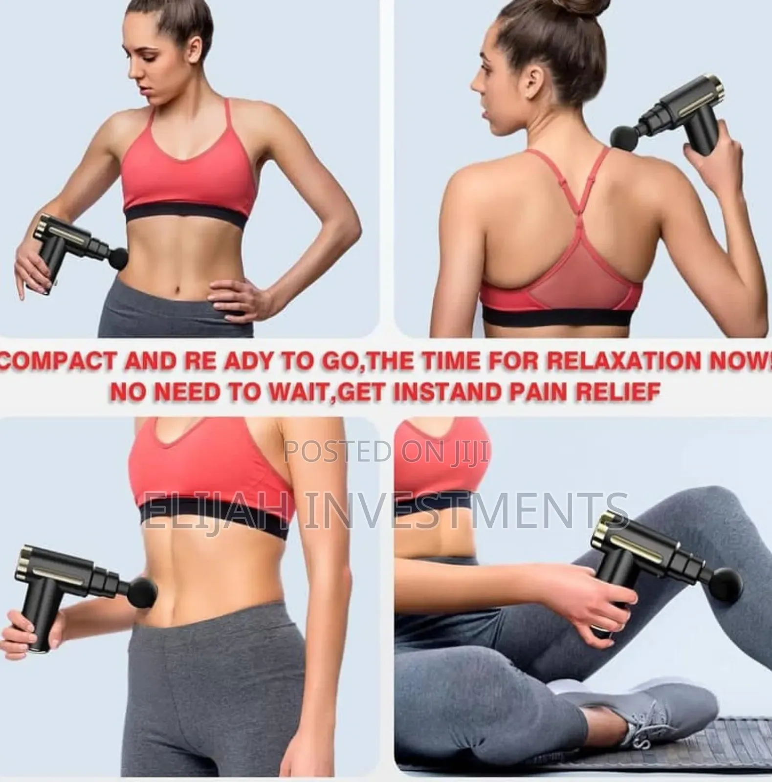 Massage Gun, 6-Speed Muscle Percussion Massager