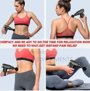 Massage Gun, 6-Speed Muscle Percussion Massager