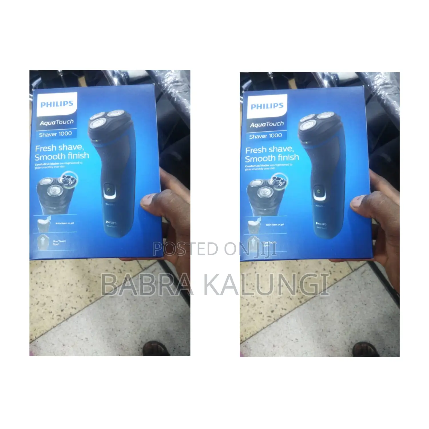 Touch 1000 One Touch Open Cordless Smooth Shaver