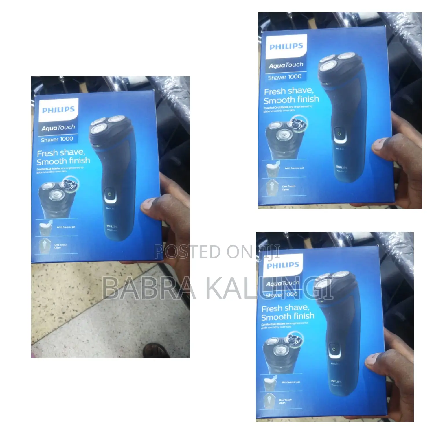 Touch 1000 One Touch Open Cordless Smooth Shaver