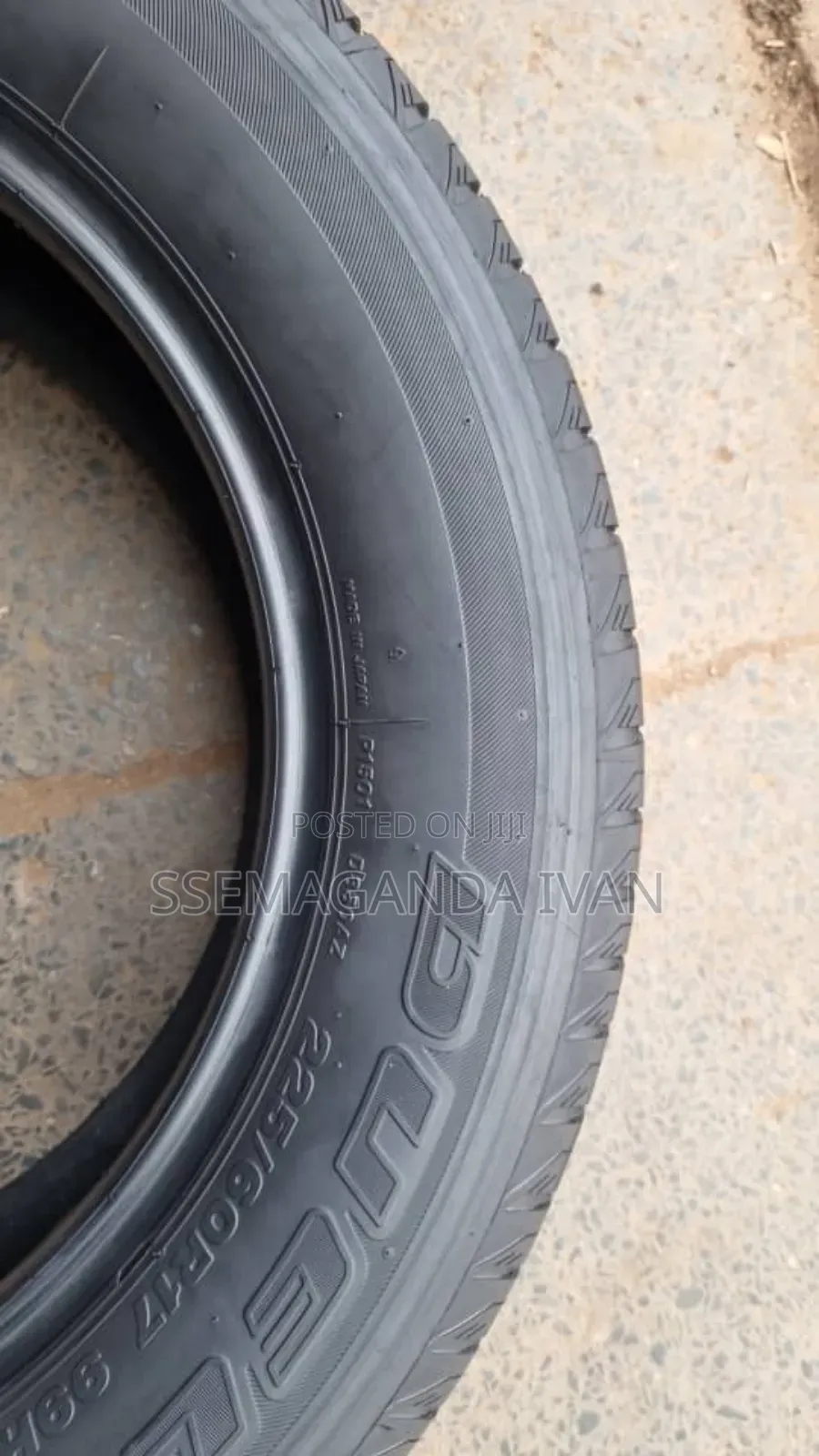 225/60r17 Bridgestone Dueller Foreign Used