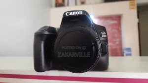 Canon Eos 250d DSLR Camera With Efs 18-55 Dc Iii Lens Kit
