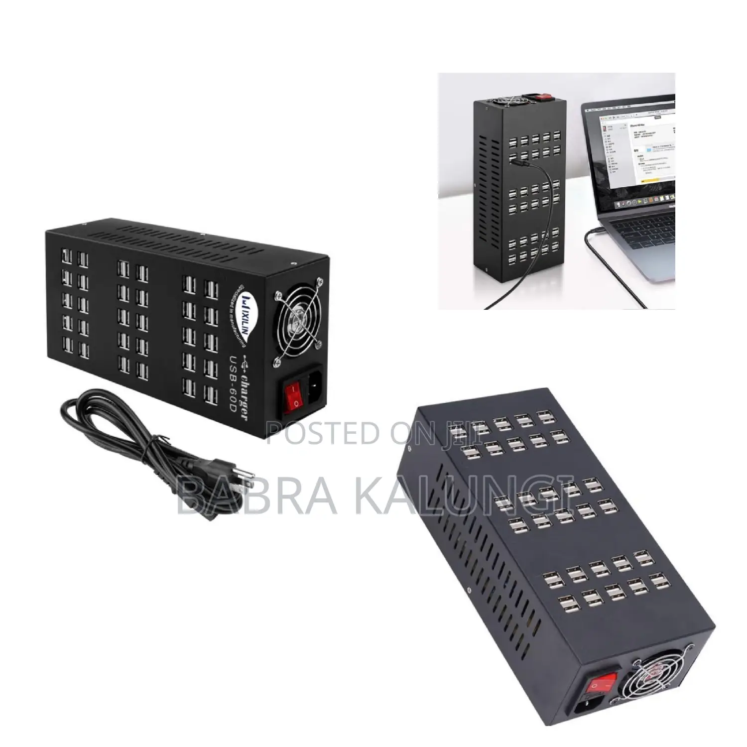 60 Port Usb Charging Station