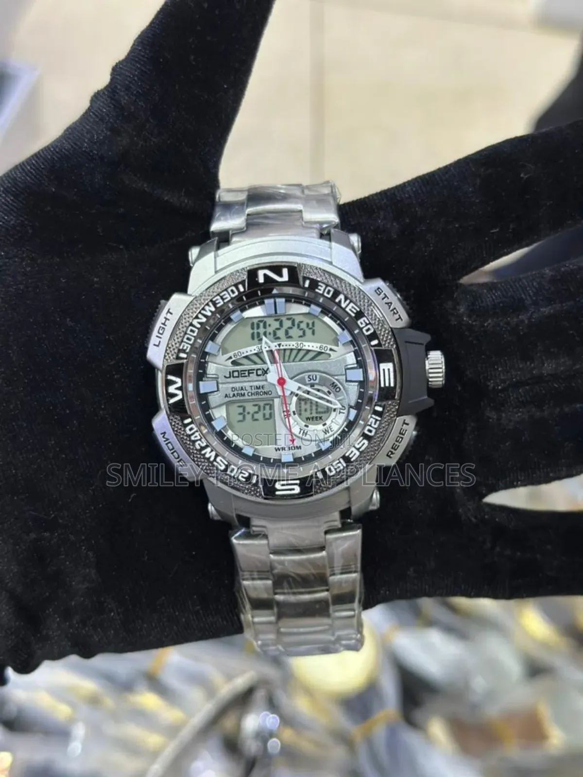 Joefox Men's Digital-Analog Wrist Time Piece at Discount