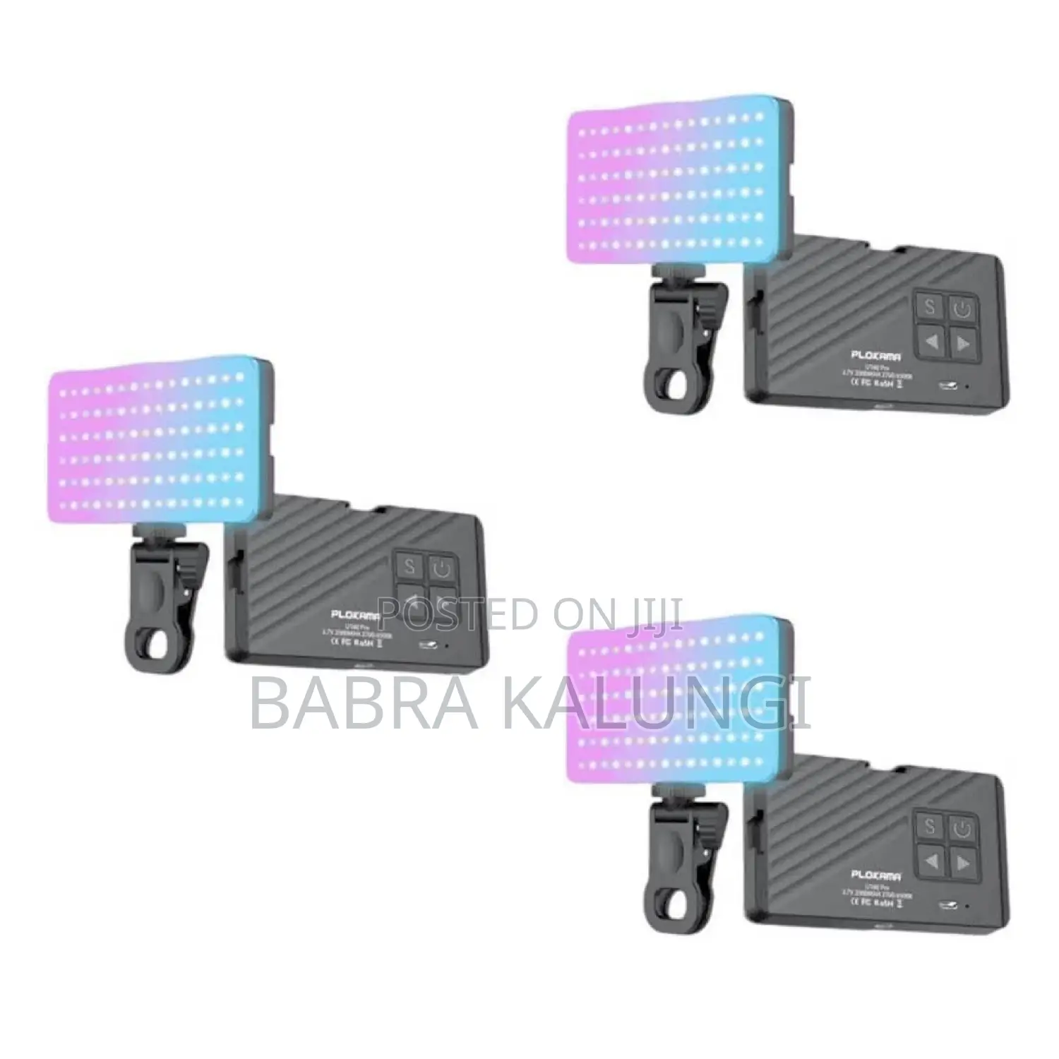 Plokama U160 Pro RGB Portable Led Light (Rechargeable)